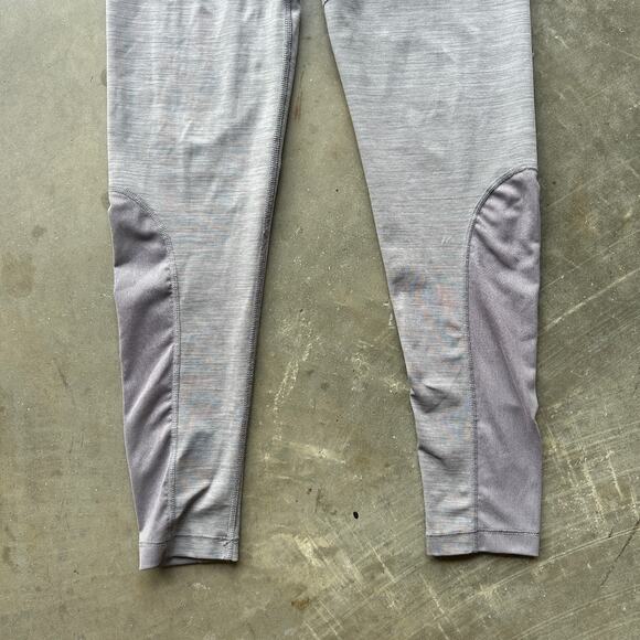 Nike Pro Dri-Fit Leggings Women's M Gray Elastic Waist Pull on Workout Yoga Gym - Picture 5 of 9